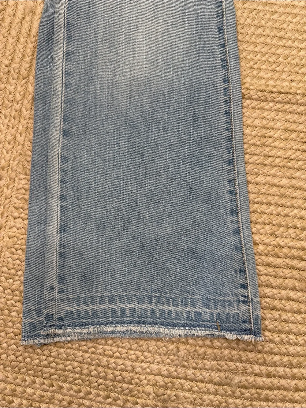 Girls Old Navy Light Blue Wide-Leg High-Rise Jeans